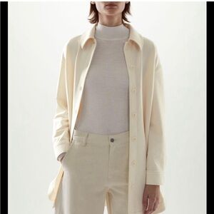 NEW w/tags! Organic cotton oversized button down shirt by Cos